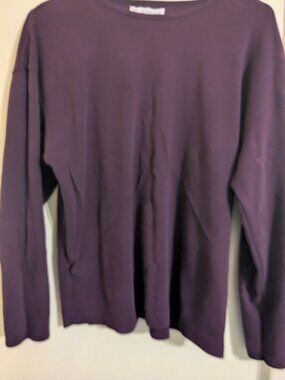 Vintage burgundy long sleeve tshirt.